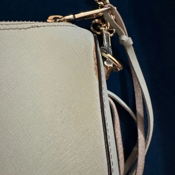 Rebecca Minkoff Light Green and Gold Crossbody Bag - Picture 4 of 6